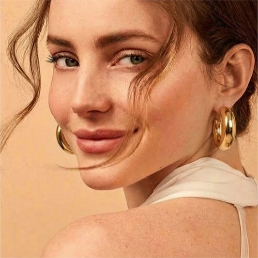 Classic Huggie Hoop Earrings