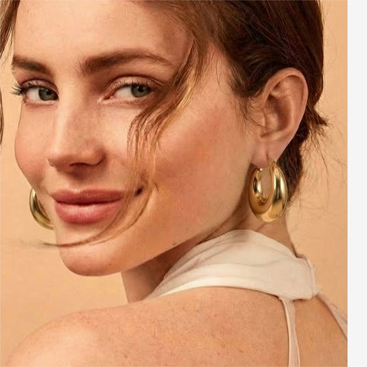 Layered Sculptural Hoop Earrings