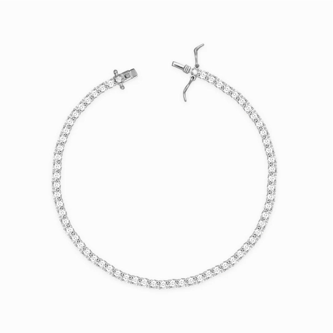 Gleaming Loop Bracelet - silver bracelet new design