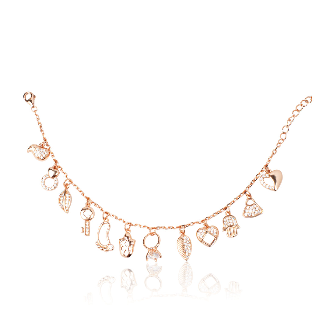 Whimsy Treasure Bracelet - unique silver bracelets for women