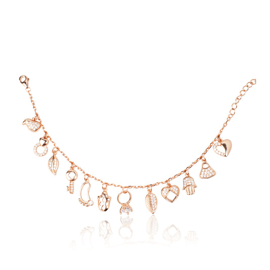 Whimsy Treasure Bracelet - unique silver bracelets for women