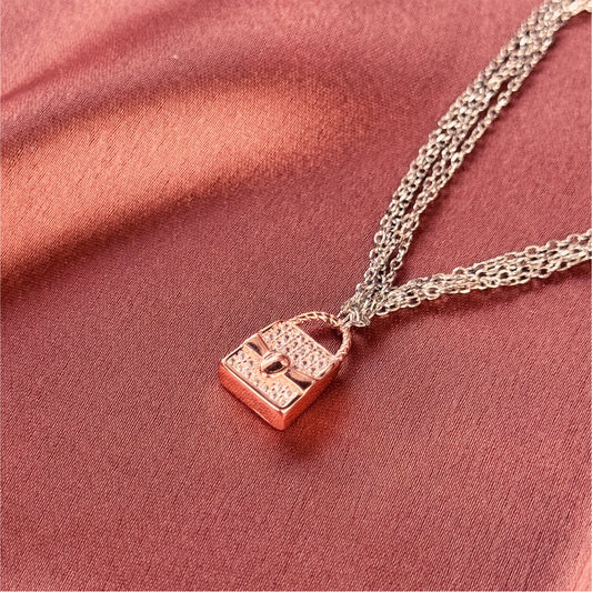 Baguette Pendant Bracelet