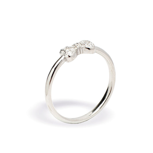 Jewel Knot Ring - silver ring design for women