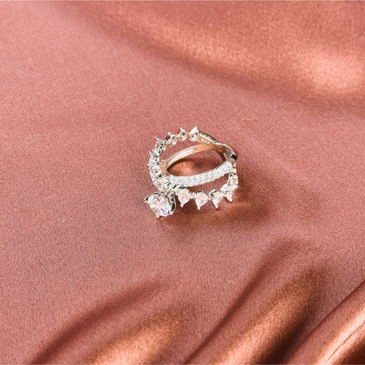 Diamond Duo Ring