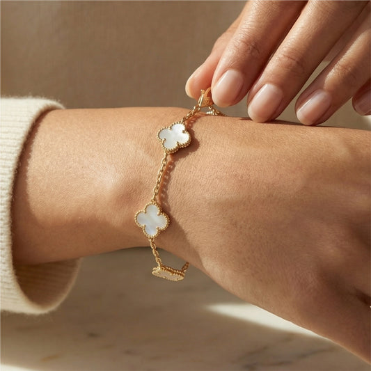 Clover Charm Bracelet