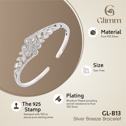 Silver Breeze Bracelet