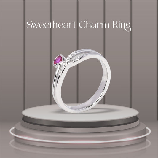 Sweetheart charm Ring