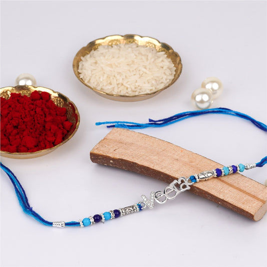 Valiant Veera Silver Rakhi